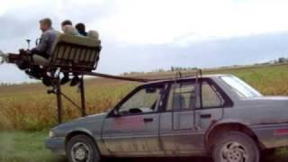 Reverse Wheelies on The Redneck RollerCoaster