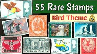 Most Valuable Stamps In The World - Bird Theme Part 3 | Rare Stamp Collection