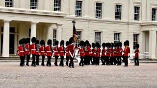 Guards MARCH from Wellington Barracks to Buckingham Palace