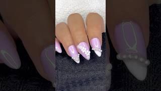 Nails at home | Violet Nails #selfnails #nailart #violetnails