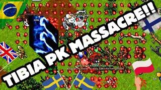 TIBIA PK GANG PERKELE: THAIS & LIBERTY BAY MASSACRE!!