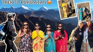 GIRLS TREK TO BUKIPATAN  DHORPATAN || Almost Gave UP  || Anjali Magar