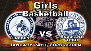 Lincoln Girls Basketball vs Brooklyn Tech