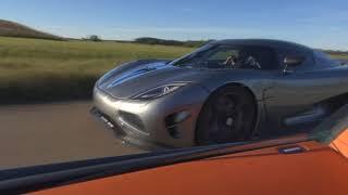 Bugatti Veyron 16.4 Grand Sport Vitesse vs Koenigsegg Agera R new angle