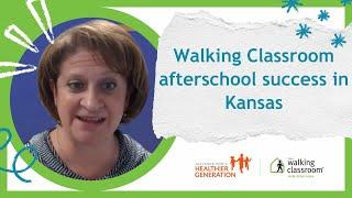 Walking Classroom afterschool success in Ottawa, Kansas