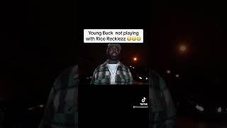 Young Buck let’s Rico Reclezz know to not play with his name#shorts