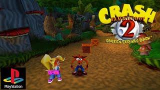 NEW: Crash Bandicoot 2: Cortex Strikes Back (PlayStation) 100% Walkthrough 4K - Part 1