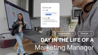 Day In The Life of a Marketing Manager @ a Tech Startup (WFH) | Product Page Design + Social Trends