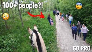 meeting 100+ people on one hack what?! | GO PRO | equinemollie