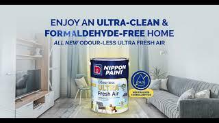 Enjoy an Ultra-Clean & Formaldehyde-Free Home with the Odour-less Ultra Fresh Air!