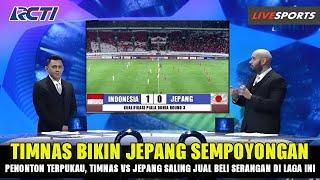  SEDANG BERLANGSUNG • TIMNAS INDONESIA VS JEPANG • KUALIFIKASI WORLD CUP ROUND 3 • TIMNAS MENGGILA