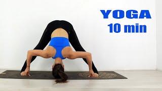 YOGA en 10 MINUTOS | Yoga en casa con MALOVAELENA