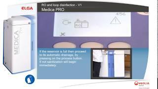 Elga Medica Pro - RO and loop disinfection - Veolia Water Technologies UK