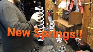 New RZR Aid Tender Springs Installed on a RZR