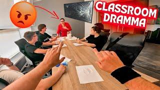 WE BROKE THE TV AND MADE CHAOS IN CLASS. CRAZY ANGRY TEACHER (Epic Parkour POV) #funny #viralvideo
