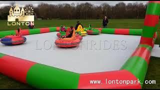 Export to UK Lonton Park Portable Rides Battery Operated UFO Bumper Car