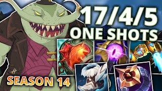 TAHM KENCH ULTIMATE BUILD SEASON 14 - No Arm Whatley