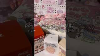 exciting macaron labubu full set unboxing🩵#labubu#asmr#blindbox #unboxing#fyp#sanrio#kawaii#popmart