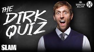 Dirk Nowitzki takes Quiz about...HIMSELF?!  | SLAM Quiz