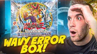 FIRST EVER ERROR Legend Of Blue-Eyes 1st Ed Wavy Box Opening! ($15,000 Box)