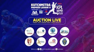 Live : Players Auction - KPL Season - 3 || Kutchmitra Premier League || 03 Jan 2025 #PavitraLive