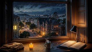 Cozy San Francisco Study Room Ambience - Gentle Rain Sounds For Study, Focus And Relaxation #2