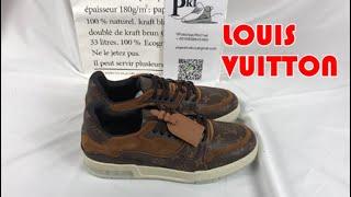 PK LOUIS VUITTON RAINER HANDWRITTEN  LOGO MEN'S SNEAKERS  1A54H8