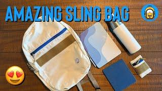 Finally Found The Perfect Sling Bag? Blank Canvas Accessories Sling Backpack Review