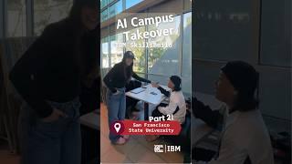 IBM AI Campus Takeover | SFSU Part 2