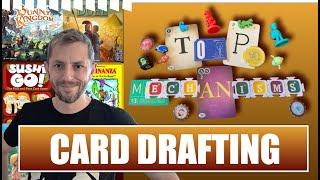 How to design a DRAFTING board game or card game *Top 10 Mechanisms*