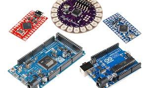 КАКИЕ БЫВАЮТ ПЛАТЫ ARDUINO