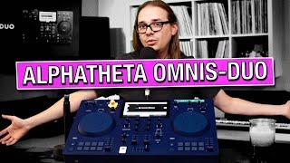 AlphaTheta Omnis-Duo: It's Blue! (Da Ba Dee) | Standalone DJ System Review