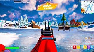 GANHEI EM PRIMEIRA PESSOA NO FORTNITE *ANTES DA HORA* 