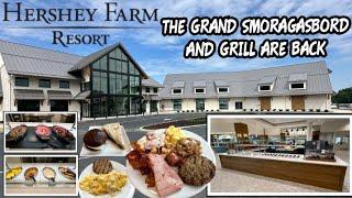 Hershey Farm Restaurant Breakfast Buffet Review (Returns After Fire) Ronks Pa - Amish Country