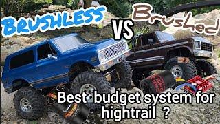 Best budget motor for trx4 hightrail? Hobbywing fusion se vs. 1080/holmes crawmster 8T showdown!!