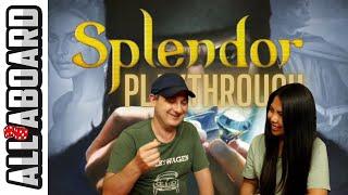 SPLENDOR | Board Game | 2-Player Playthrough | Noble Intentions