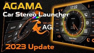 Android Car Stereo Launcher AGAMA Updates #electronic