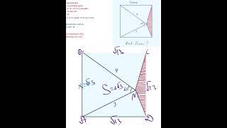 A fun geometry problem #riyaziyyat #maths