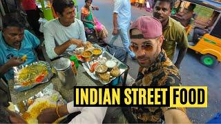 12 Hours Overeating Indian Street Food! 