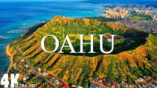 12 HOURS DRONE FILM:" OAHU in 4K "+ Relaxation Film 4K ( beautiful places in the world 4k )