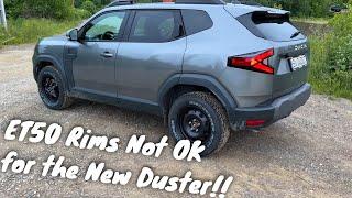 ️ Dacia Duster 2024 Problem with ET50 Rims & AT Tires