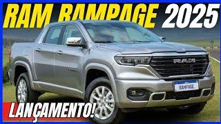 RAM RAMPAGE 2025 SURPREENDE com NOVO MOTOR 2.2 TURBODIESEL e VERSÃO BIG HORN!