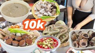 Quán cháo lòng phục vụ đầy đủ các món cho dân nhậu và bát tiết canh chỉ 10k rẻ nhất Việt Nam