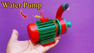 How To Make A Water Pump At Home | DIY Powerful High Pressure Water Pump | DC 12 volt Water Pump DIY