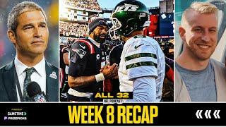 Patriots Answer the Soft Talk, Jets Don't | All 32 NFL Podcast w/ Mike Giardi