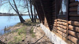 4К Будинок рибалки всередині на острові Кохання в Старому Солотвині в Житомирській області