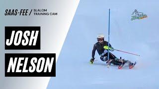 Josh Nelson SL Training Saas-Fee 8/5/24