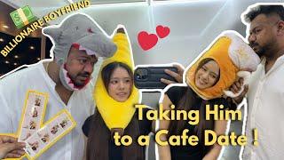 Taking my Boyfriend to a Korean cafe DATE !! At Siliguri ️