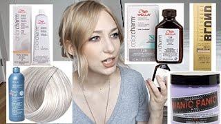 ABOUT BLONDE TONERS | Wella, Manic Panic, Redken & more! | MY EXPERIENCES & FAVS