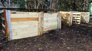 Building Compost Bins out of Pallets